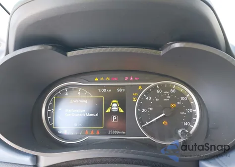 2025 Nissan Versa 1.6 Sv from USA, damaged, VIN 3N1CN8EV7SL818254